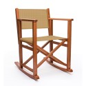 Sedia a dondolo BK - Brandy