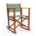 Sedia a dondolo BK - Brandy