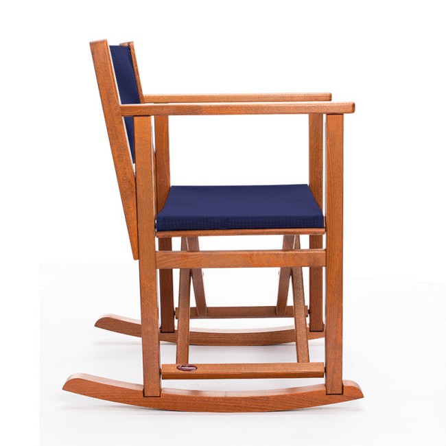 Sedia a dondolo BK - Brandy