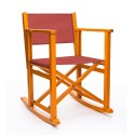 Fauteuil à bascule BK - Miel