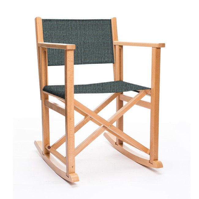 Sedia a dondolo BK - Natur