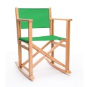 Sedia a dondolo BK - Natur