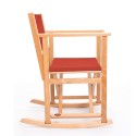 Sedia a dondolo BK - Natur