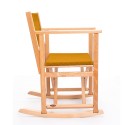 Sedia a dondolo BK - Natur