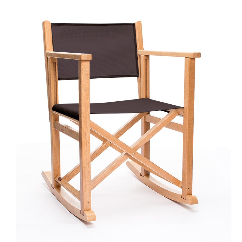 Sedia a dondolo BK - Natur