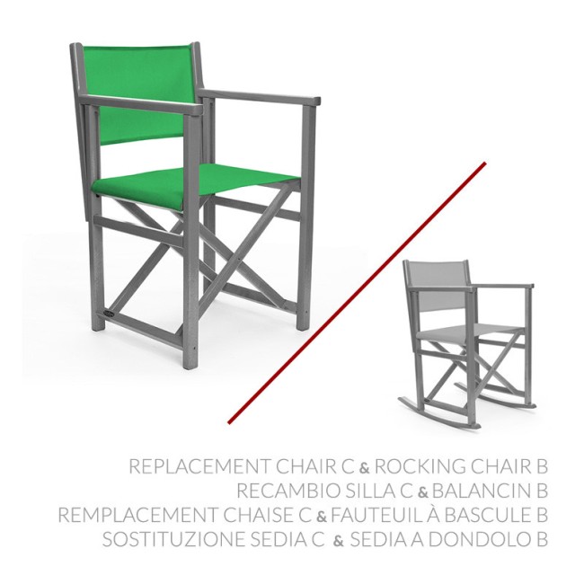 Remplacement Chaise C & Fauteuil à bascule B