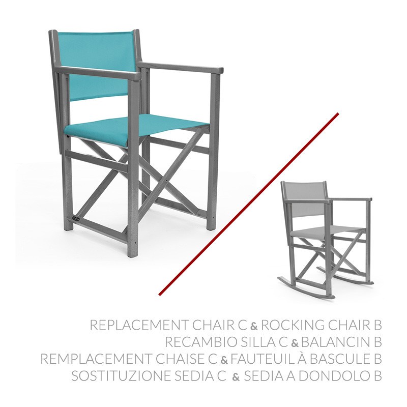 Sostituzione Sedia C & Sedia a dondolo B