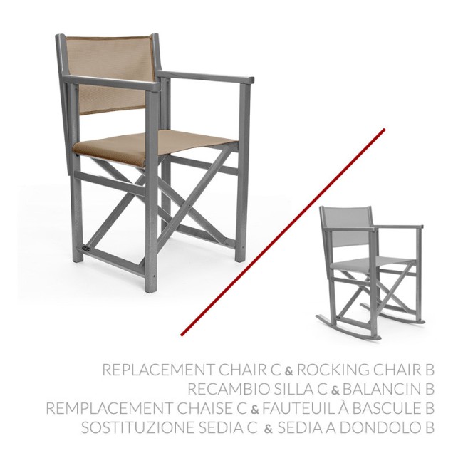 Recambio Silla C & Balancin B