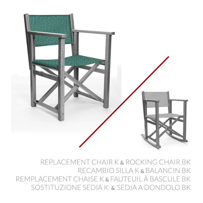 Replacement Chair K & Rocking Chair BK