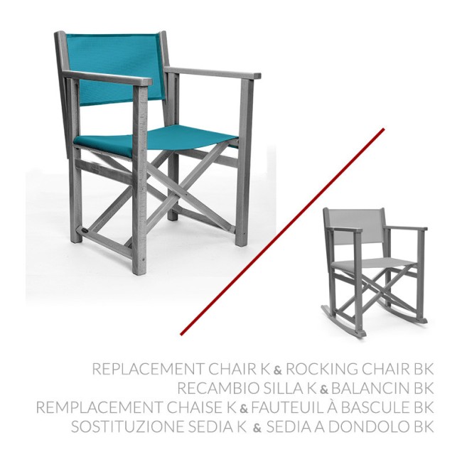 Sostituzione Sedia K & Sedia a dondolo BK