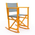Sedia a dondolo B - Miele